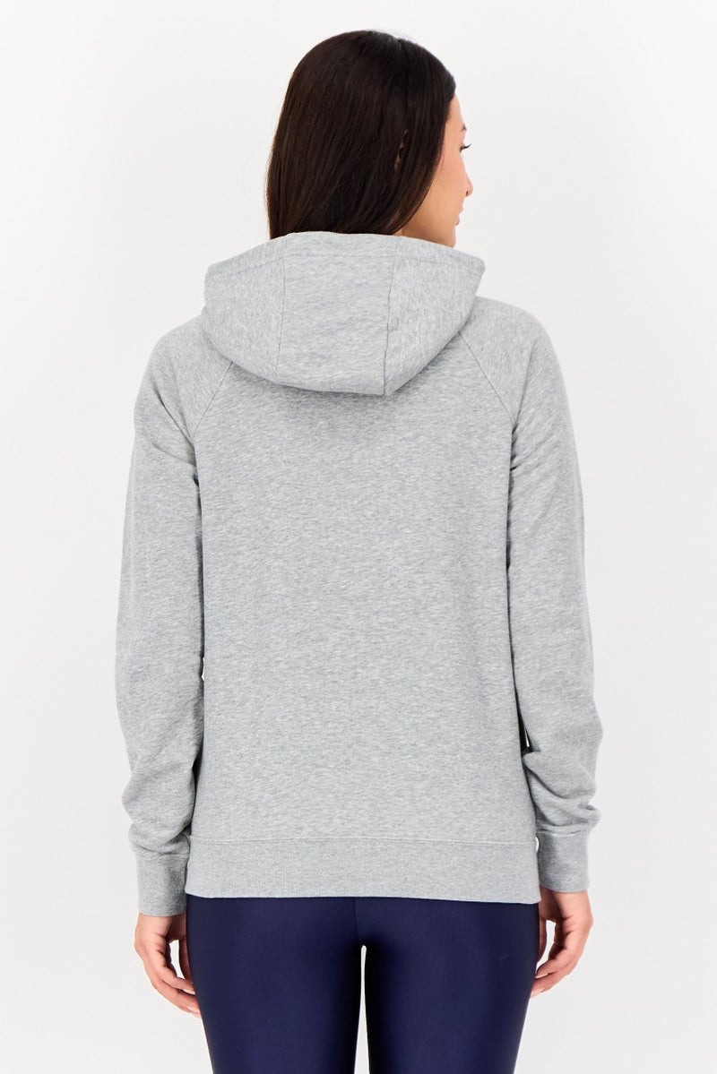 Nike Women Sportswear Fit Long Sleeve Outdoor Hoodies, Grey - Image 2